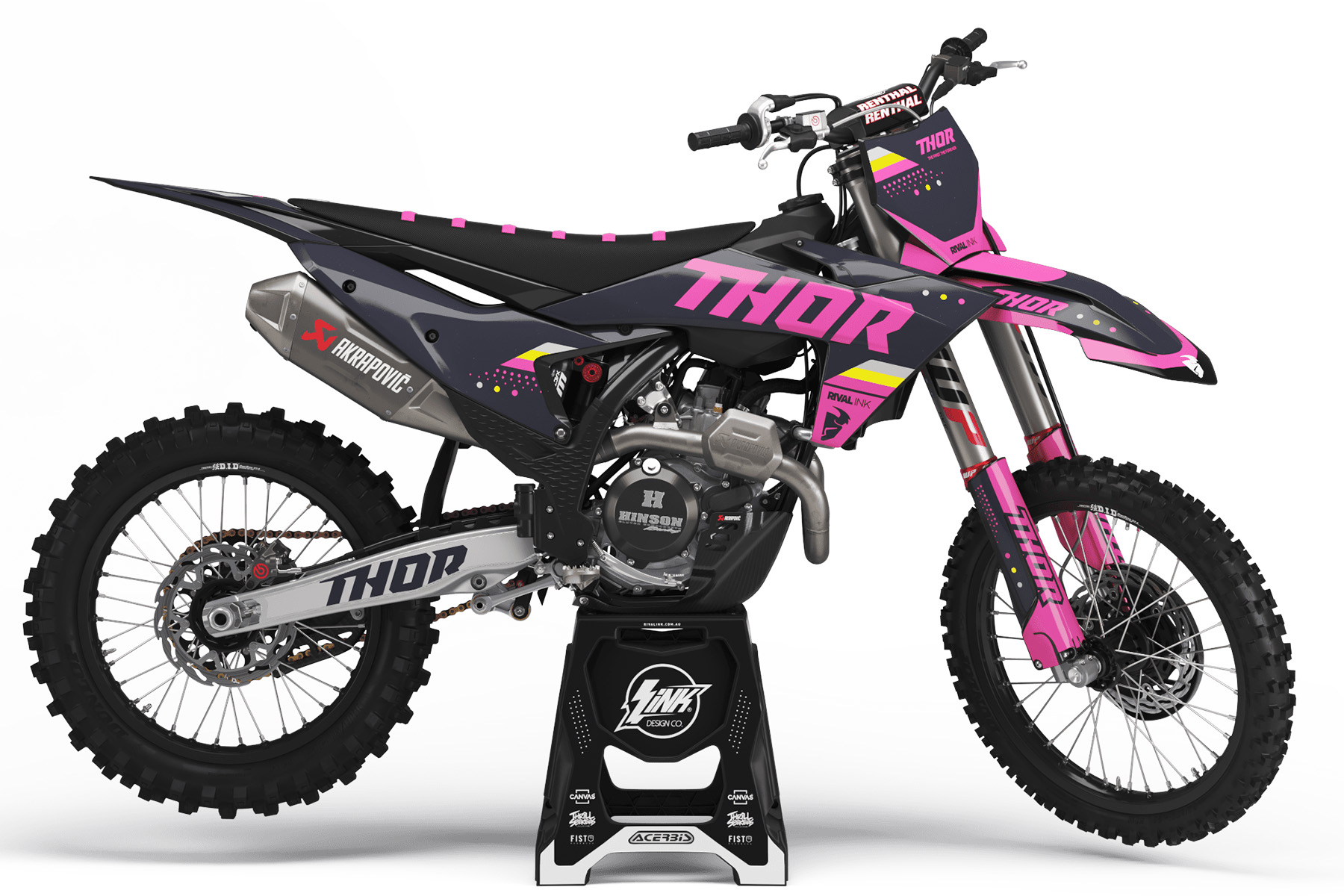 Dekor Thor Pulse Pink – Premium Custom Dekor Lieferbar Für Alle Marken 1