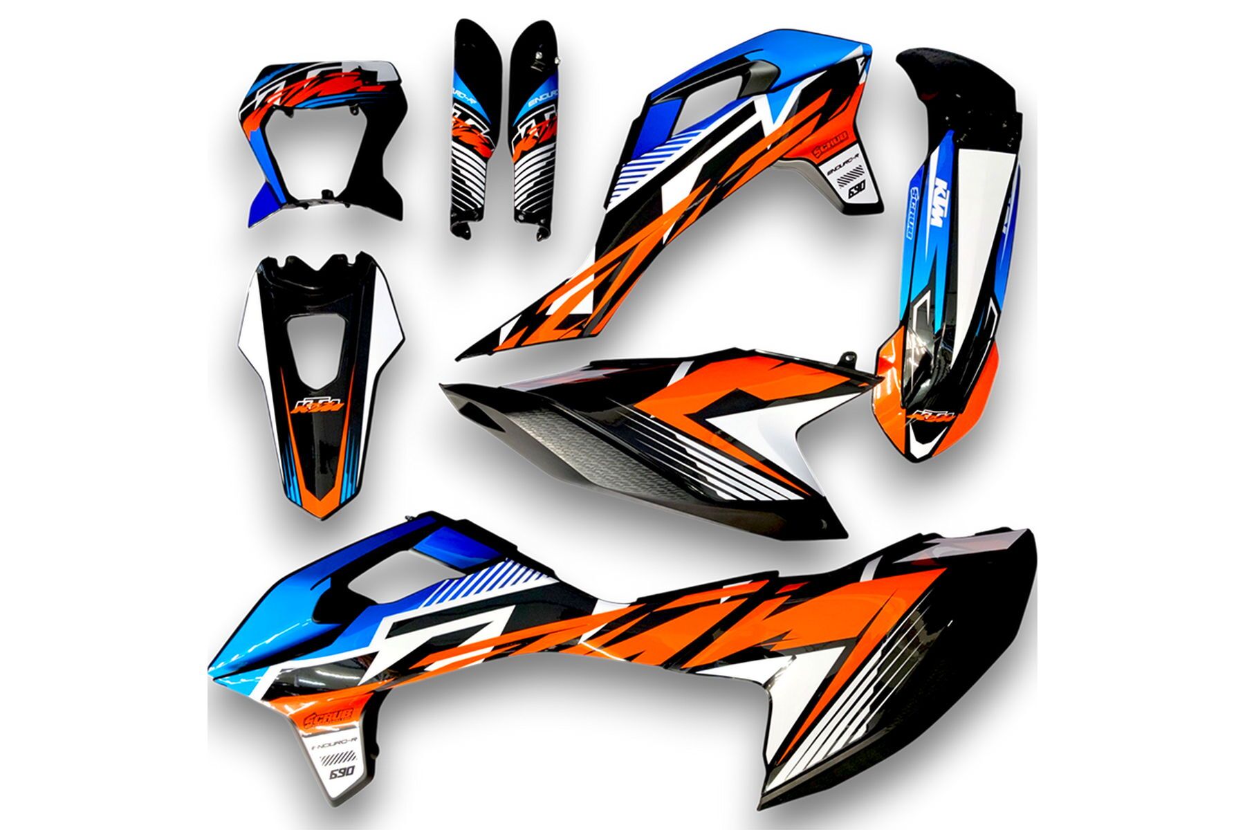Dekor Auf Plastiks Beklebt Passend Fuer Ktm 690 Smc R 05 Dekor Auf Plastiks Beklebt Passend Fuer Ktm 690 Smc R 05