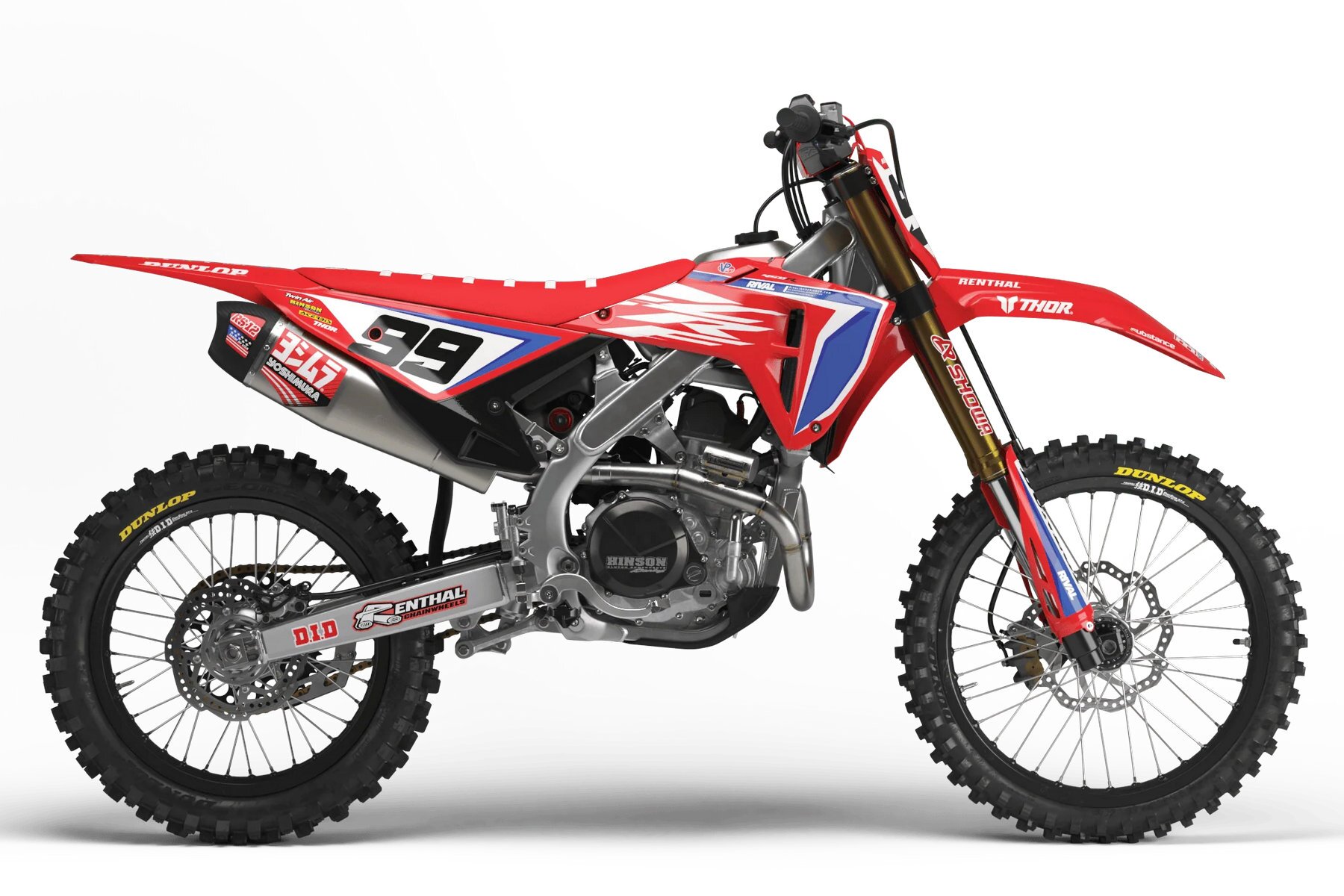 Decor Factory Overcast Red Limited Edition suitable for Honda - Image 1