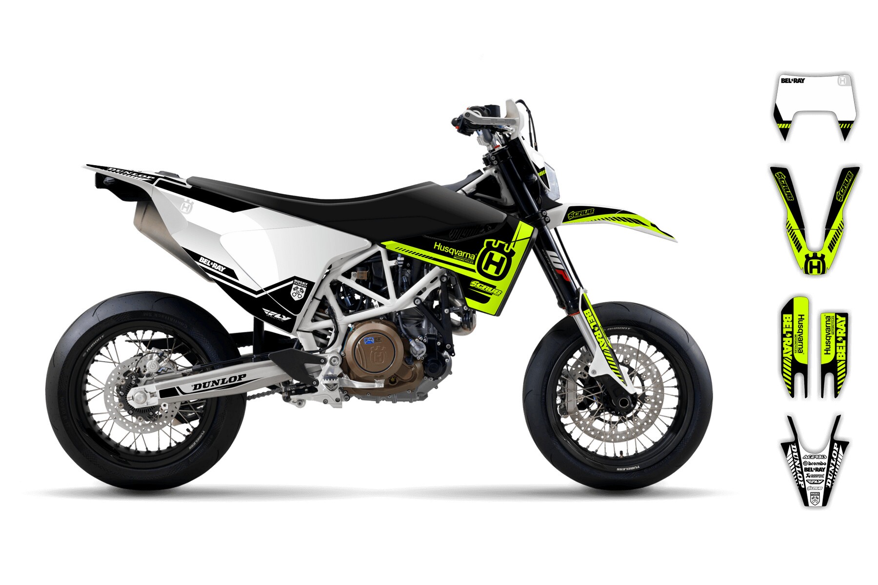 Dekor Factory Vitra passend für Husqvarna 701 Supermoto – Bild 2