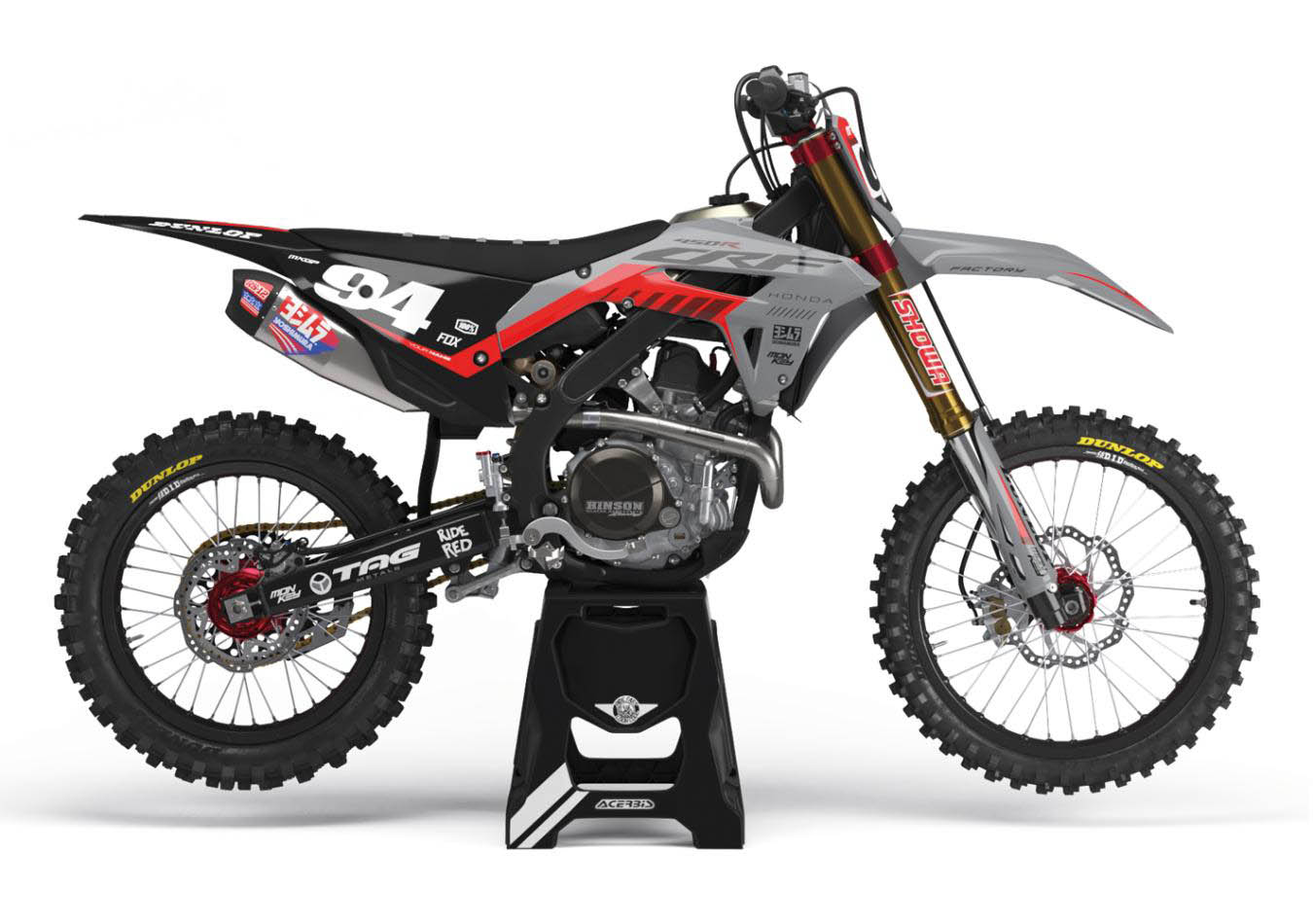 Dekor Factory Carry Grey Limited Edition passend für Honda – Bild 1
