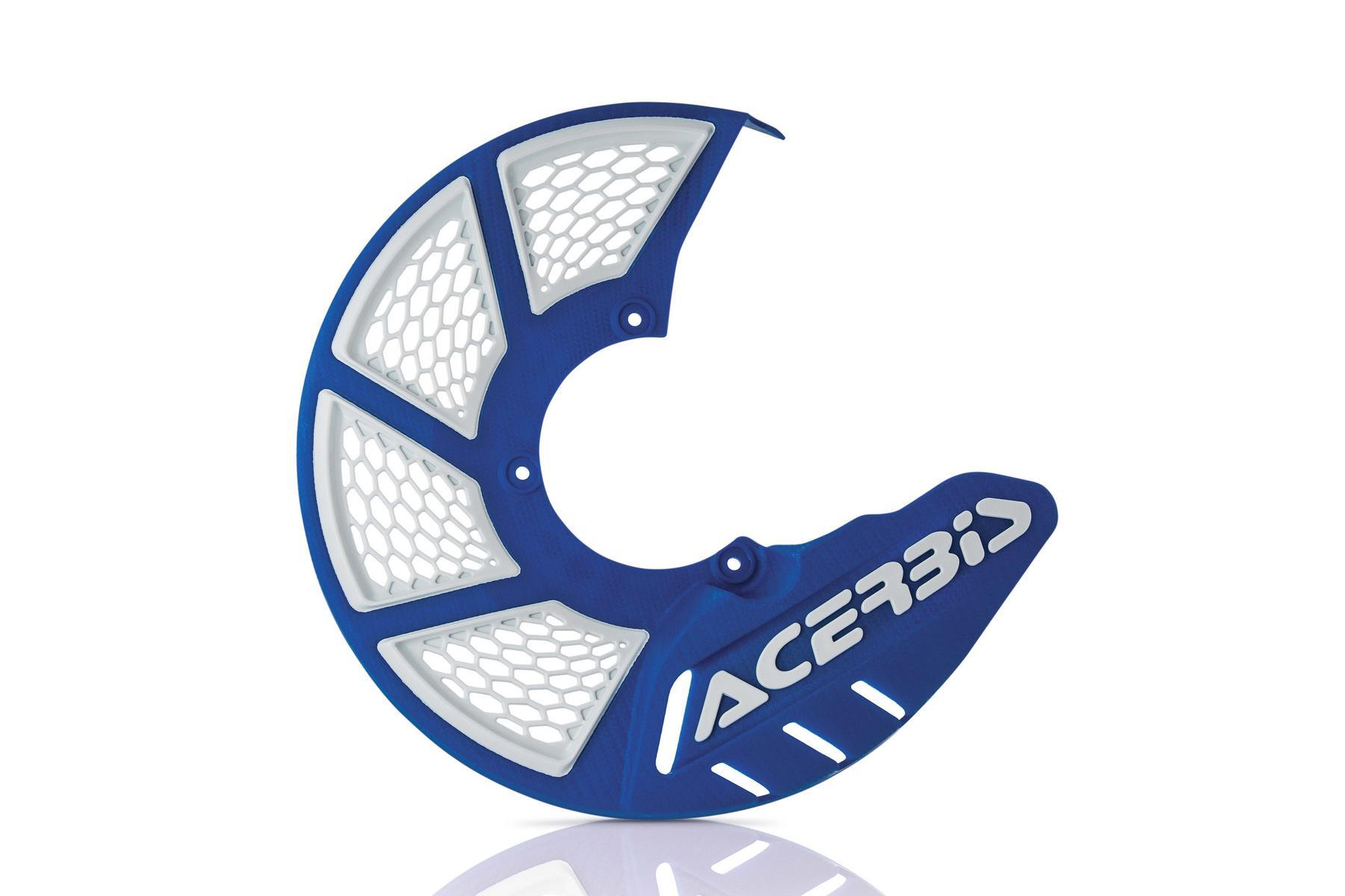 Acerbis-Bremsscheibenschutz-X-Brake-Blau Acerbis Bremsscheibenschutz X-Brake Blau, Inkl. Anbaukit – Bild 1