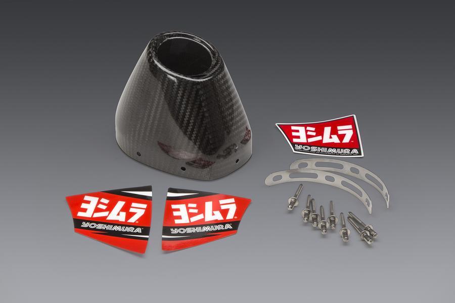 Yoshimura Carbon Endkappe RS-4 Yoshimura Carbon Endkappe RS-4 passend für Suzuki RMZ450 – Bild 1