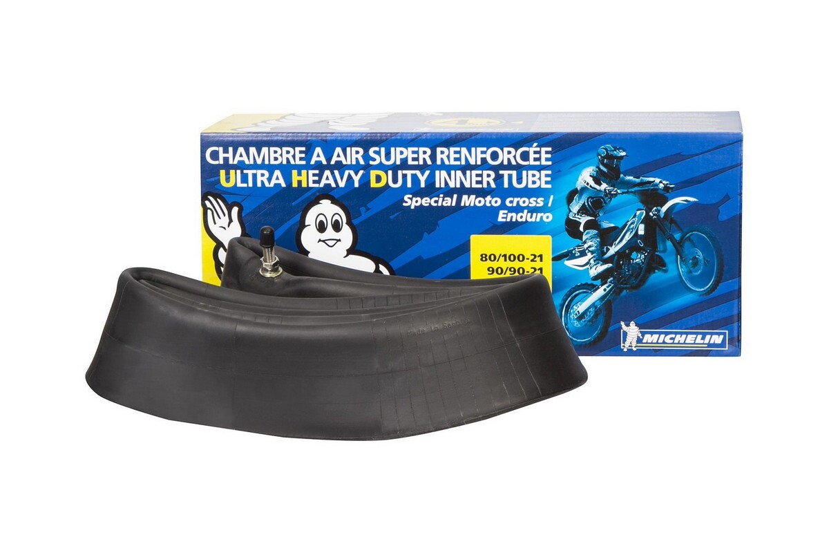 Michelin Schlauch Heavy Duty 4 mm für Reifengröße 80-100-21 Michelin Schlauch Heavy Duty 4 mm für Reifengröße – 80/100-21, 90/90-21 – Bild 1