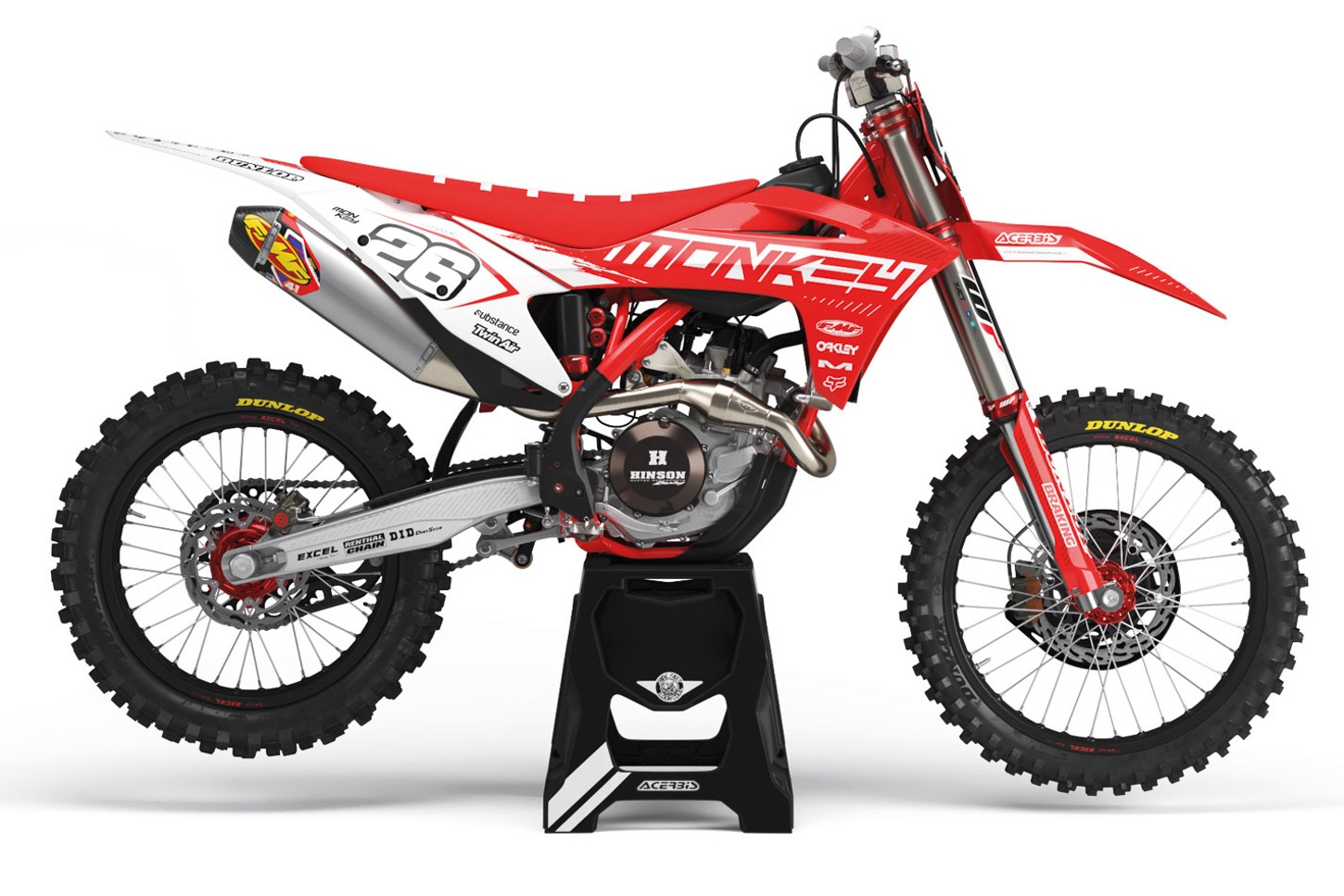 Dekor Factory Joka White Limited Edition passend für Gas Gas – Bild 1