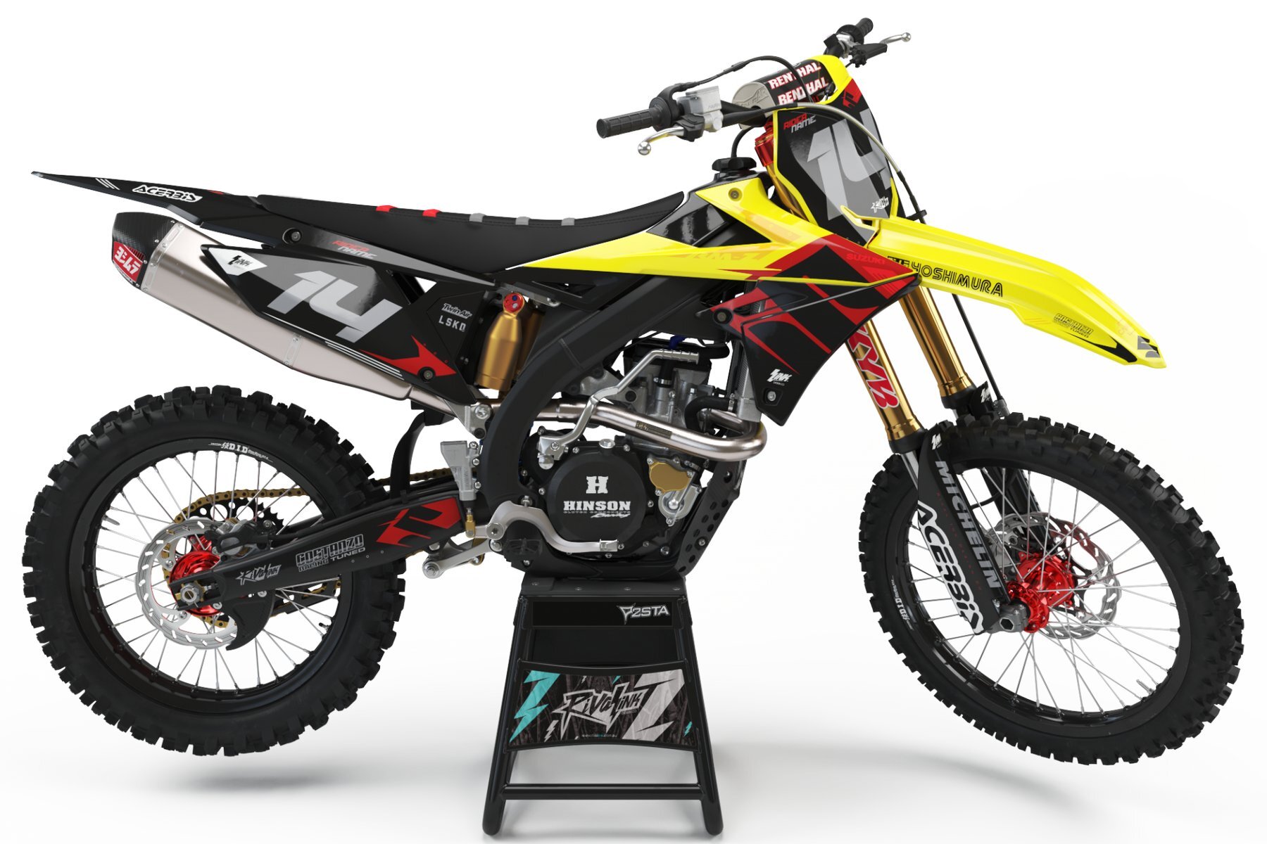 Dekor Factory Gravity Black Limited Edition passend für Suzuki – Bild 1