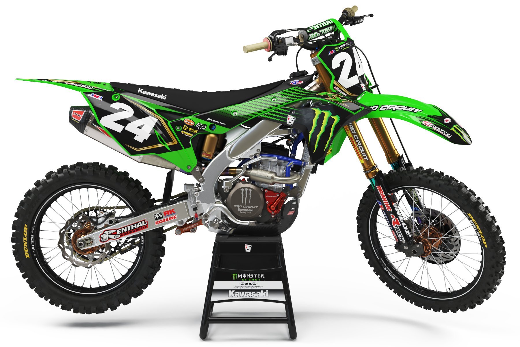 Dekor Pro Circuit 2019 Edition passend für Kawasaki – Bild 1