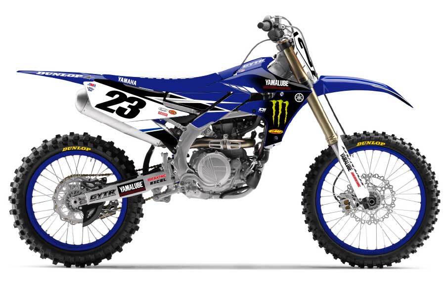 Dekor Monster Energy | Star Racing 2018 passend für Yamaha – Bild 1