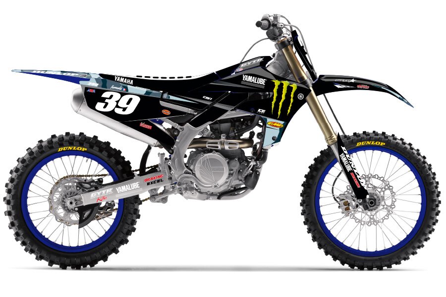 Dekor Monster Energy | Star Racing 2019 Camo Edition passend für Yamaha – Bild 1