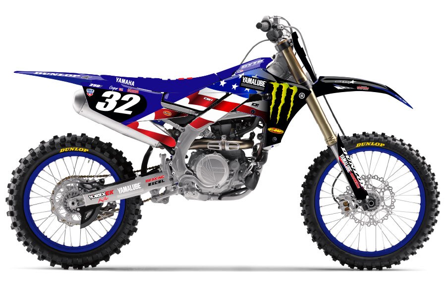 Dekor Monster Energy | Star Racing 2019 USA Edition passend für Yamaha – Bild 1