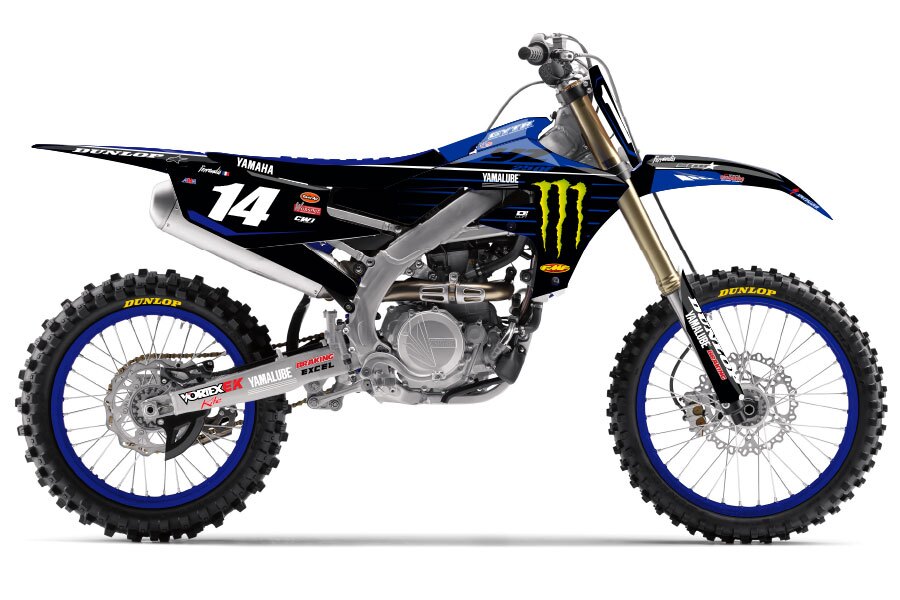 Dekor Monster Energy | Star Racing 2020 passend für Yamaha – Bild 1