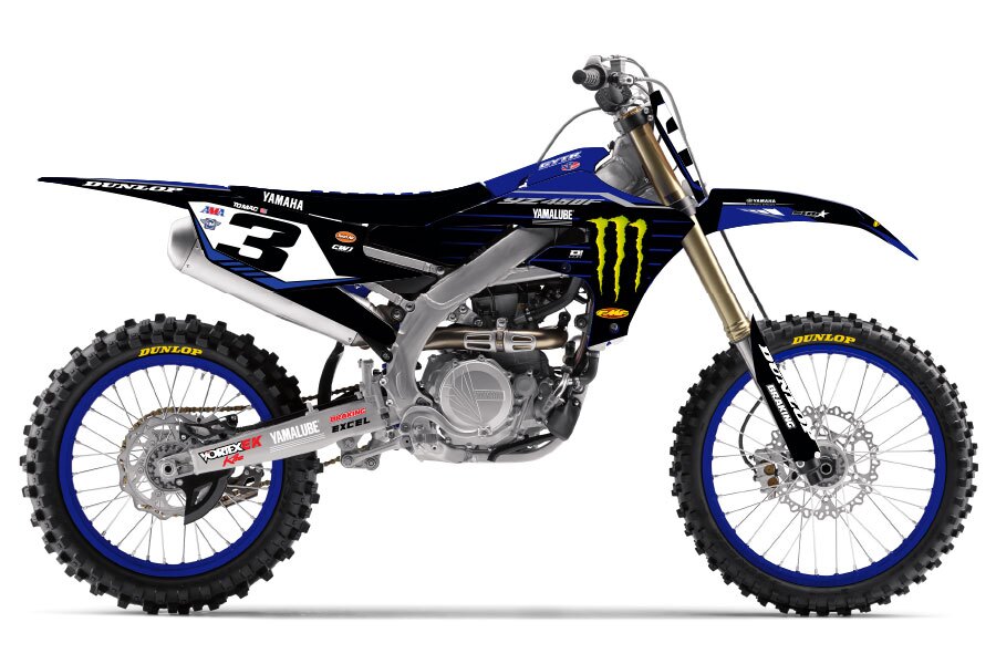 Dekor Monster Energy | Star Racing 2022 passend für Yamaha – Bild 1