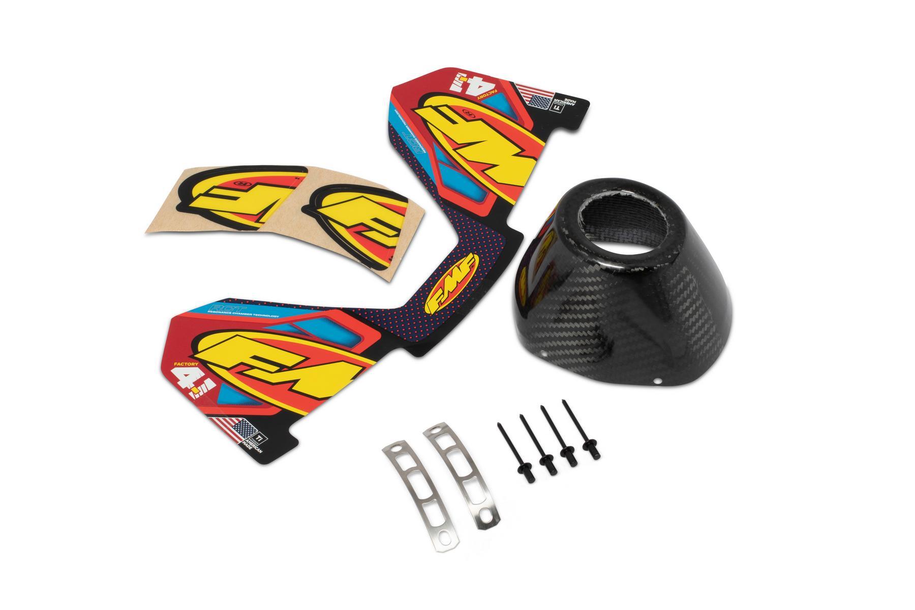 FMF Carbon Endkappe passend für Kawasaki KXF250 – Bild 1