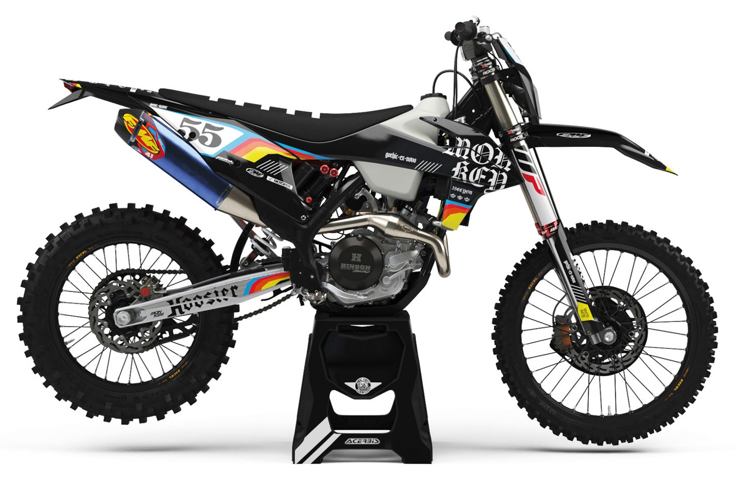 Dekor Factory Hona Black Limited Edition passend für KTM – Bild 1