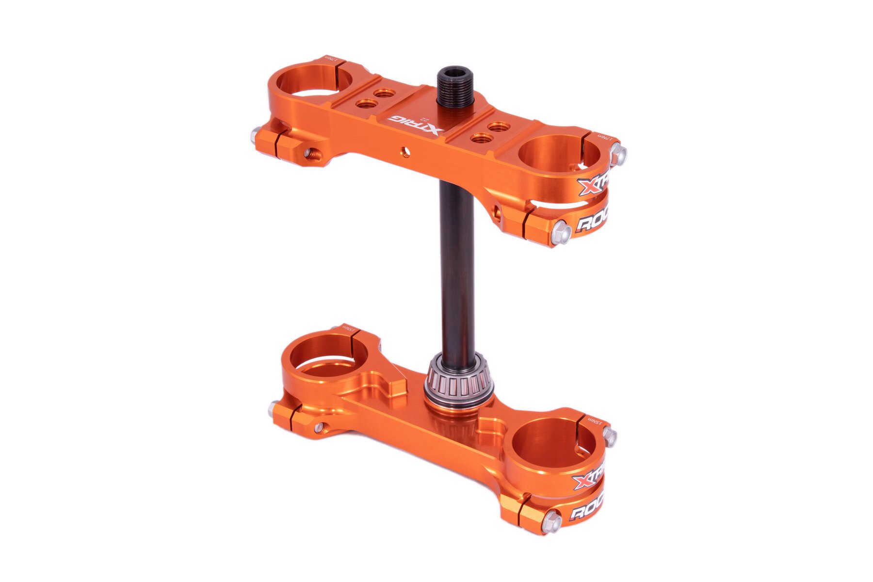 Xtrig Gabelbrücke Rocs Tech passend für KTM SX65 2024 – 2026 in Orange – Bild 1
