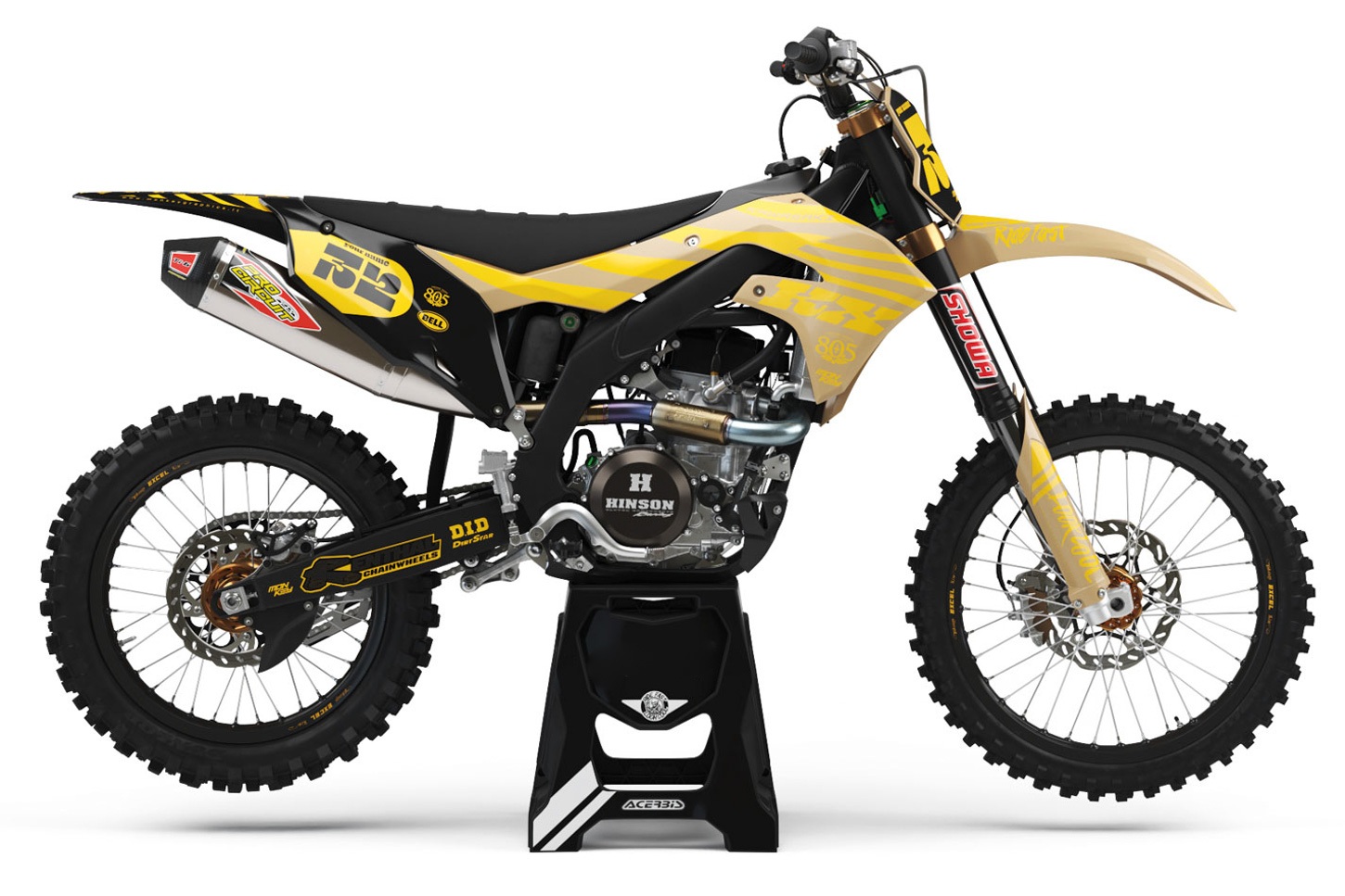 Dekor Factory Curves Sand Limited Edition passend für Kawasaki – Bild 1