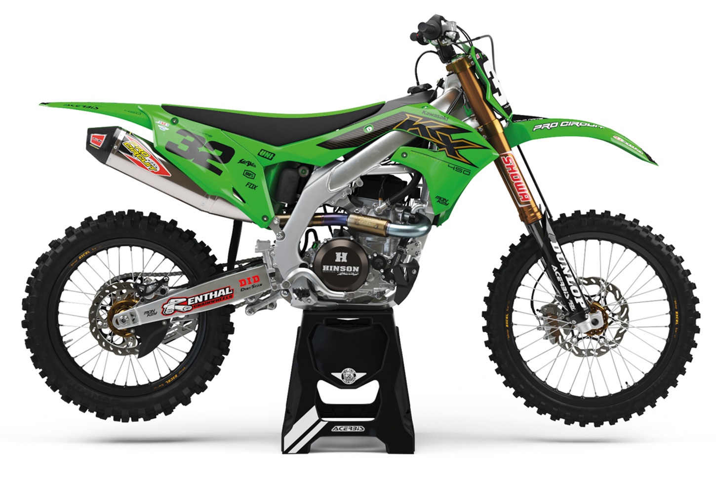 Dekor Factory Finest Green Limited Edition passend für Kawasaki – Bild 1
