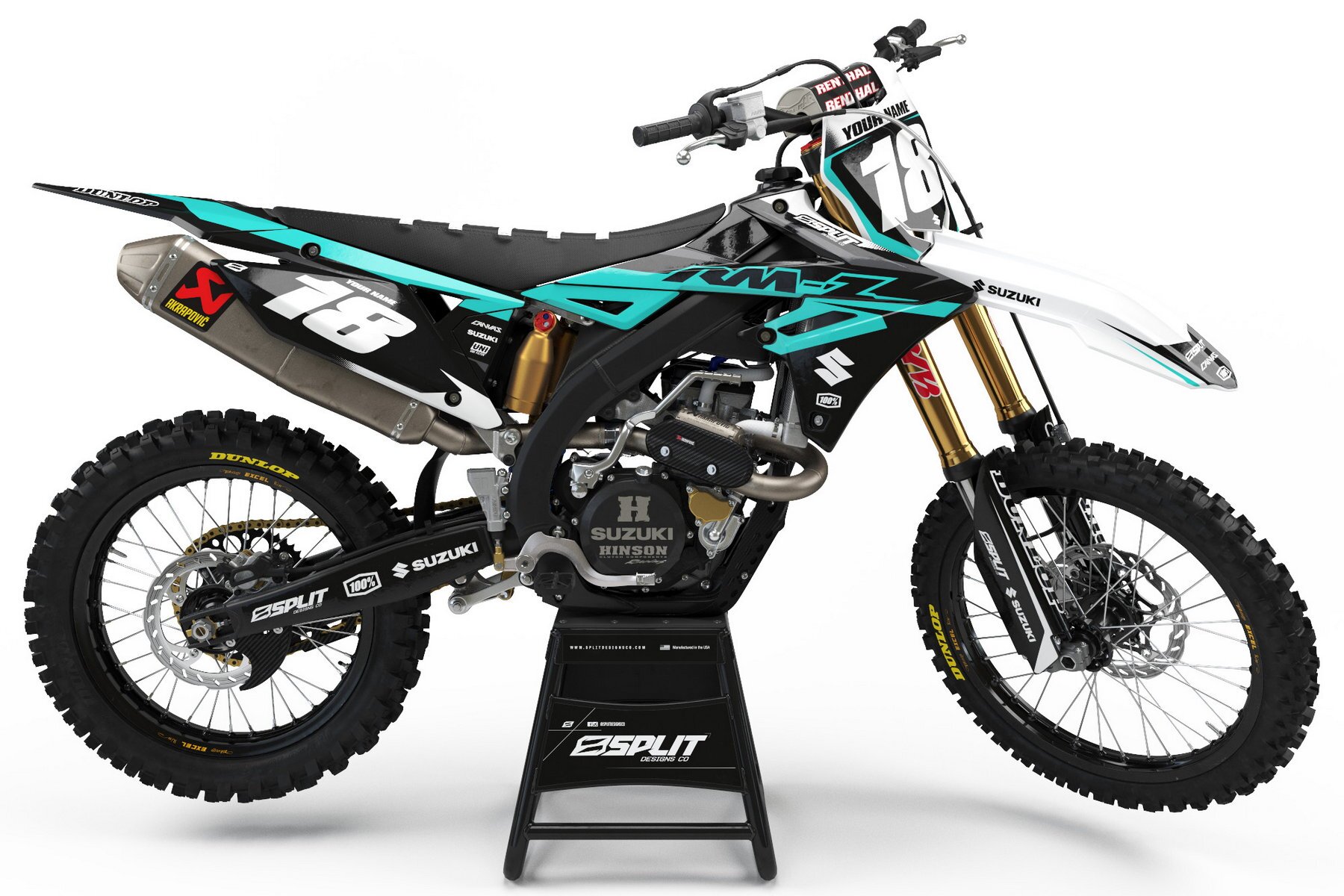 Dekor Factory Charger Teal Limited Edition passend für Suzuki – Bild 1