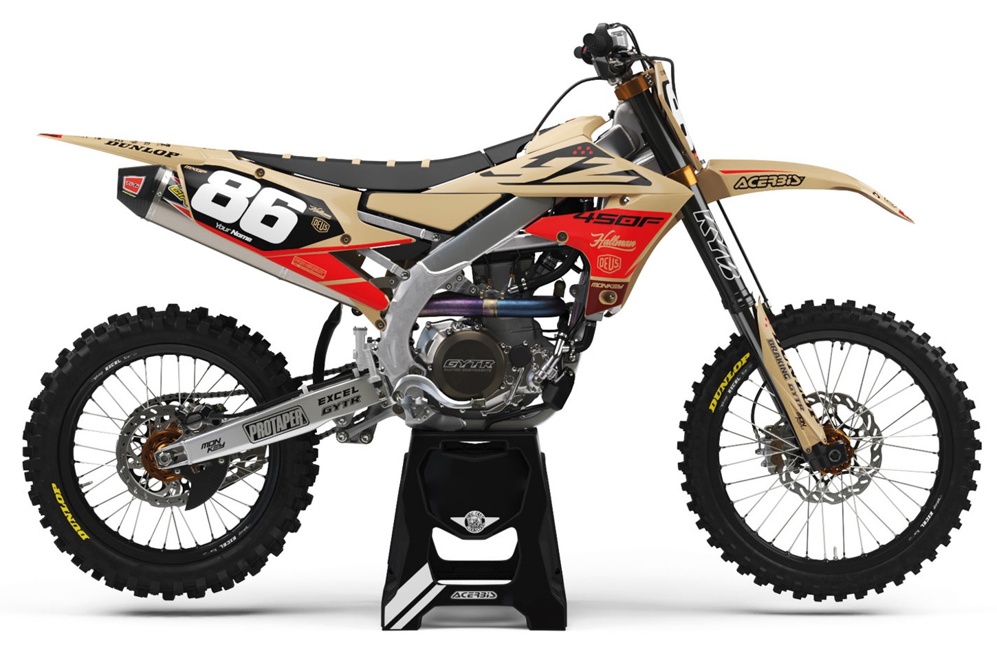 Dekor Factory Raid Sand Limited Edition passend für Yamaha – Bild 1