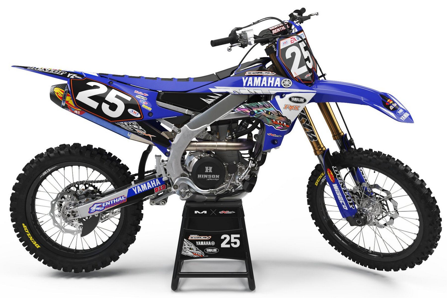 Dekor Retro 2001 Troy Limited Edition passend für Yamaha – Bild 1