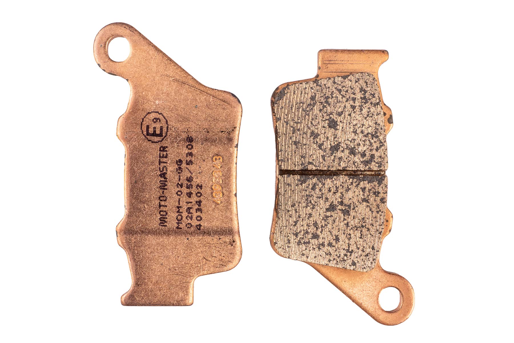 Moto-Master Bremsbelagsatz Sinter Racing Supermoto hinten Moto-Master Bremsbelagsatz Sinter Racing passend für KTM 390 Duke hinten – Bild 1