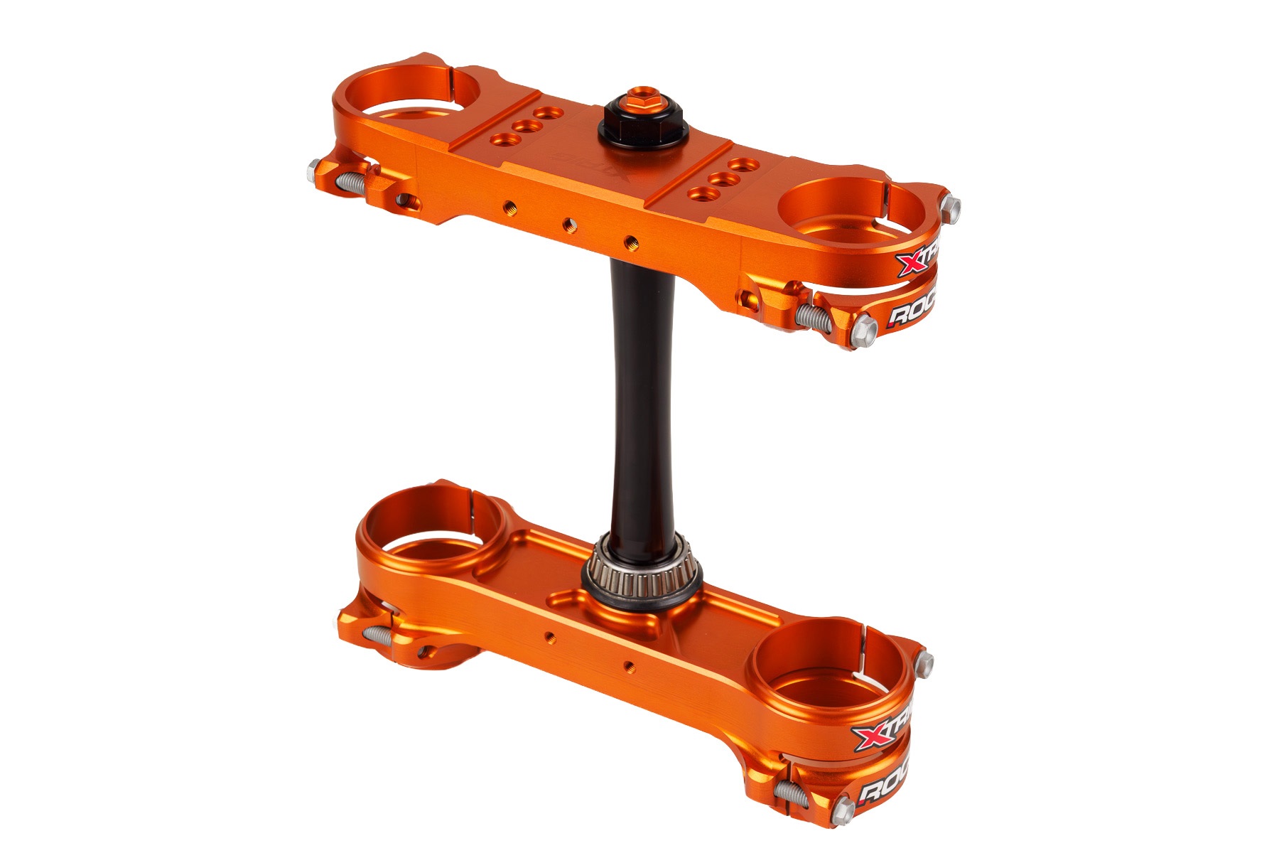 Xtrig Gabelbrücke Rocs Supermoto passend für KTM EXC EXCF 2014 – 2023 in Orange – Bild 1