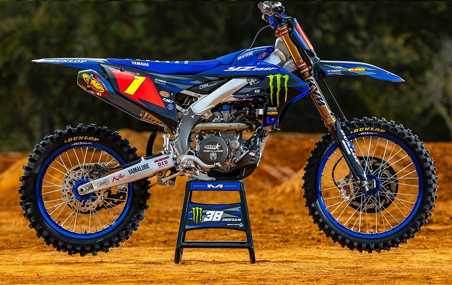 Dekor Monster Energy | Star Racing 2025 V1 passend für Yamaha – Bild 1