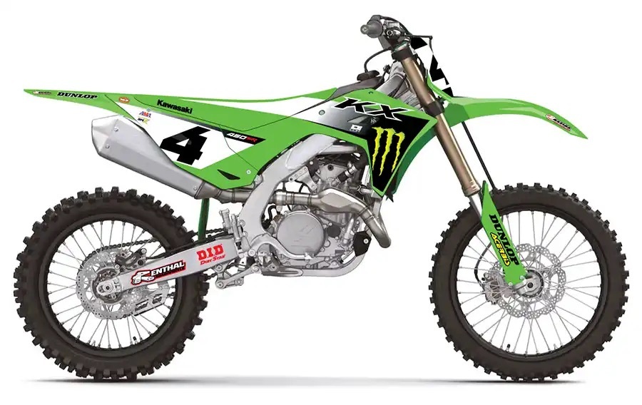 Dekor Monster Energy 2026 Triple Crown Passend Für Kawasaki