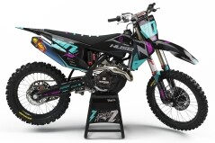Dekor Factory Future Black Limited Edition passend für Husqvarna