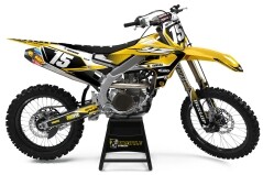 Dekor Factory Flush Yellow Limited Edition passend für Yamaha