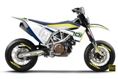 Dekor Factory Above White passend für Husqvarna 701 Supermoto
