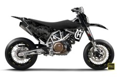 Dekor Factory Lumix Pixels Grey passend für Husqvarna 701 Supermoto