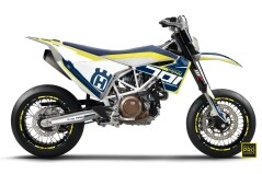 Dekor Factory Short White passend für Husqvarna 701 Supermoto