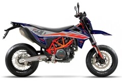 Dekor Factory Curious Navy passend für KTM 690 SMC R