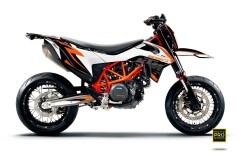 Dekor Factory Strange Works passend für KTM 690 SMC R