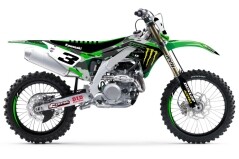 Dekor Monster Energy 2020 Camo Edition passend für Kawasaki
