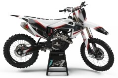 Dekor Factory Glitches Red Limited Edition passend für Husqvarna