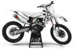 Dekor Factory Glitches White Limited Edition passend für Husqvarna