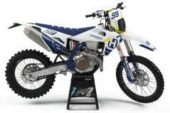 Dekor Factory Nova White Limited Edition passend für Husqvarna