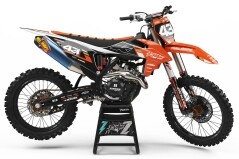 Dekor Factory Paisy Orange Limited Edition passend für KTM