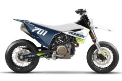 Dekor Factory Valina Blue White passend für Husqvarna 701 Supermoto