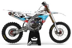 Dekor Factory Raid White Limited Edition passend für Yamaha