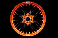 Excel Felgensatz G2 Series | Supermoto Felgen | Orange