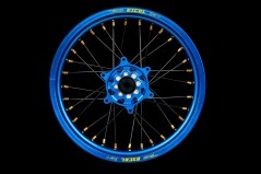 Excel Felgensatz G2 Series | Supermoto Felgen | Blau – Radnabe 2 farbig