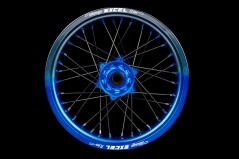 Supermoto Radsatz von Talon mit 50/50 Fadeübergang in Wunschfarbe