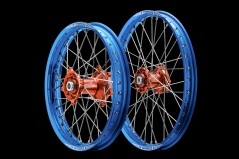 Talon Motocross Radsatz passend für Gas Gas – Freie Farbwahl – Du bestimmst das Design – Optional mit Excel Felgenringen