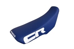 Vintage Sitzbankbezug passend für Honda CR 125 250 500 in Blau