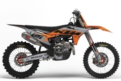 Dekor Factory Axed Grey Limited Edition passend für KTM