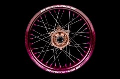 Supermoto Radsatz von SM Pro mit Cerakote Beschichtung in Wunschfarbe