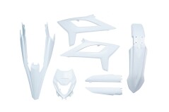 Acerbis Plastik Full Kit passend für Beta RR 125 LC und Beta Motard 125 LC 2021 – 2026 Weiß